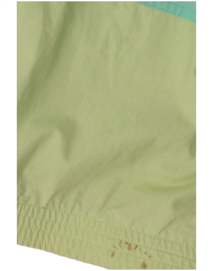 Vintage damska kurtka wiatrówka oversize UK 20 2XL w kolorze zielonym