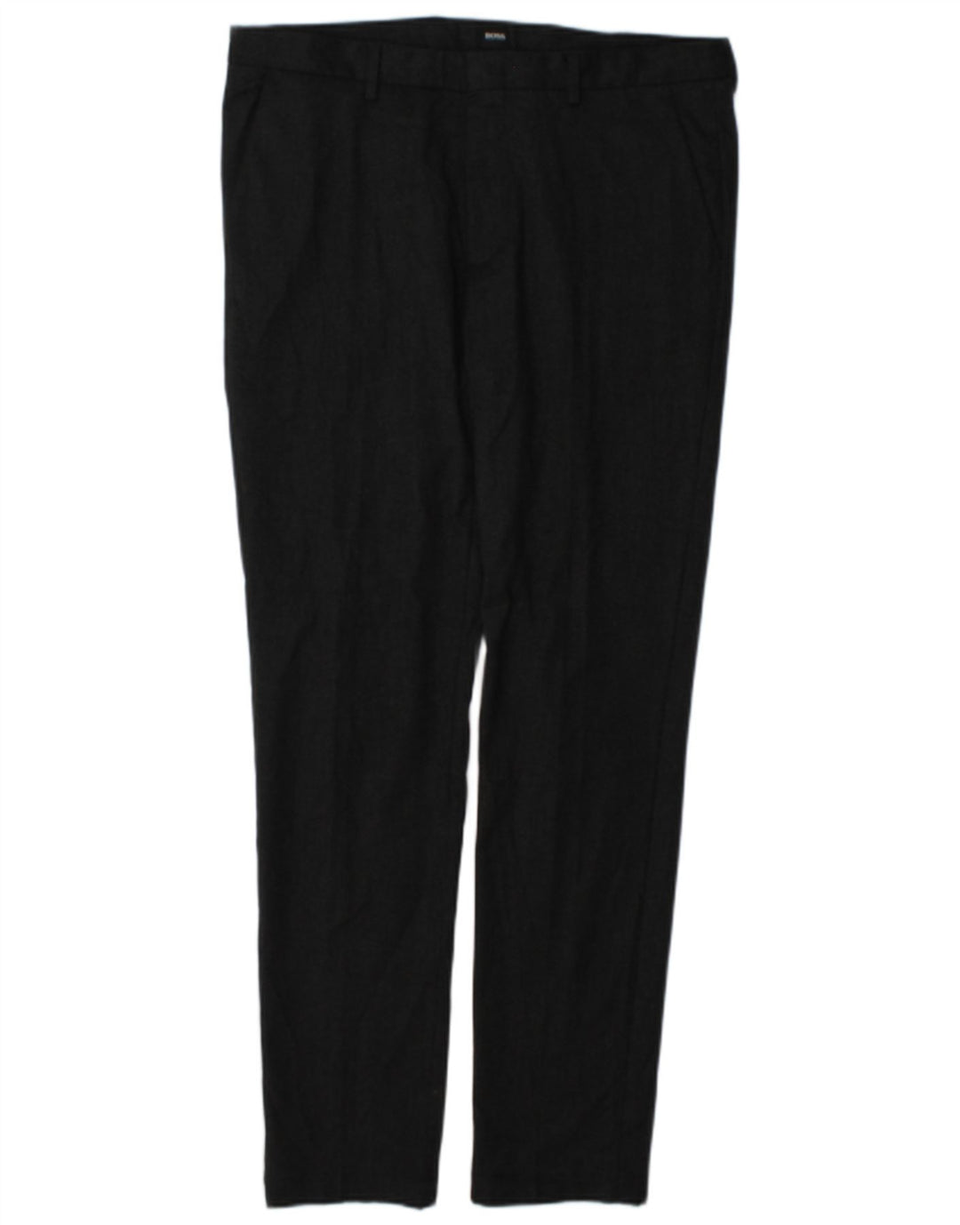 Męskie spodnie typu slim chino Hugo Boss EU 50 Large W34 L32 Szary poliester