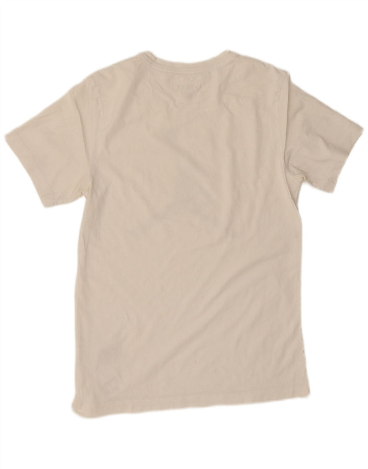 Męski T-shirt z grafiką Jordan, mały, biały, bawełniany
