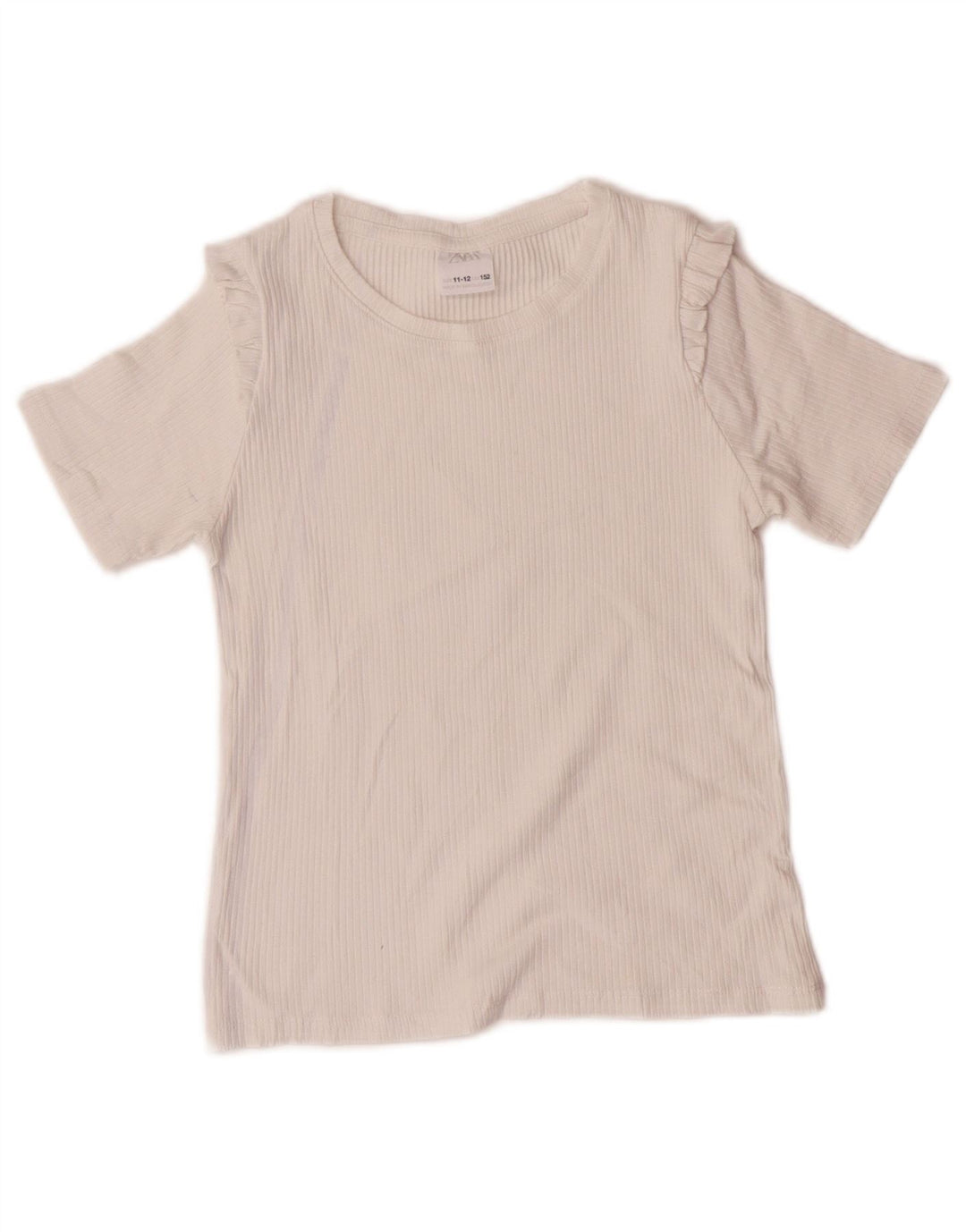 T-shirt dziewczęcy Zara 11-12 lat, biały