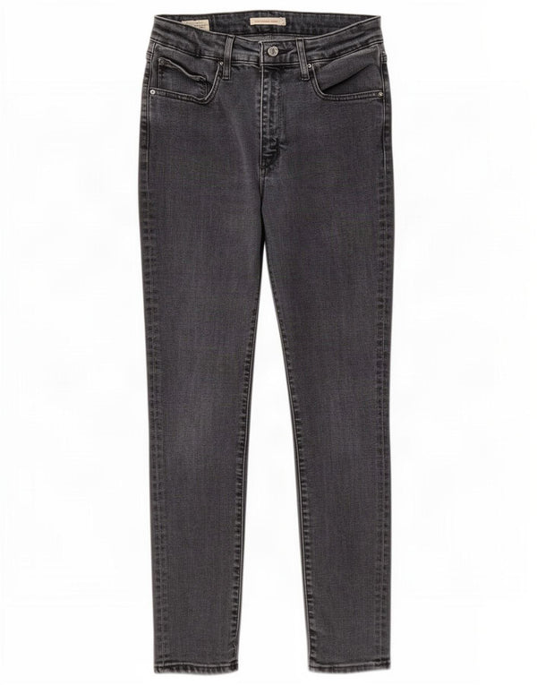 Damskie jeansy Levi's 721 z wysokim stanem W30 L30 Szary Lyocell