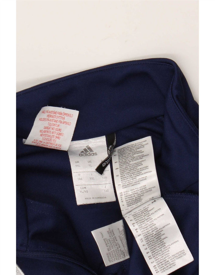 Adidas Chłopięcy Climalite Pullover Dres Top 13-14 Lat XL Granatowy