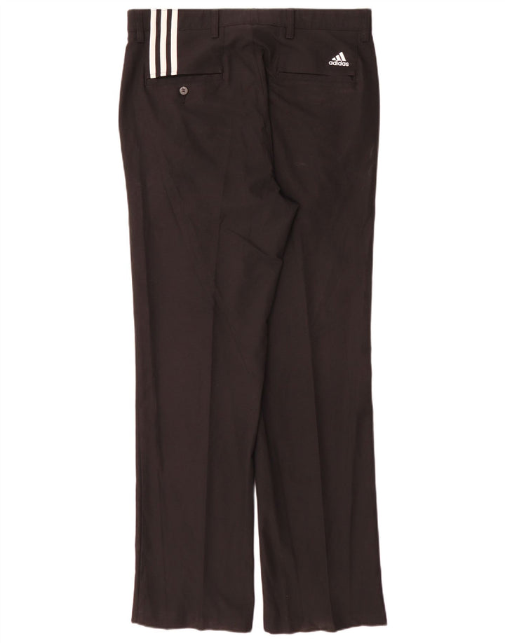 Adidas Męskie Climacool Straight Chino Spodnie W34 L32 Czarny Poliester