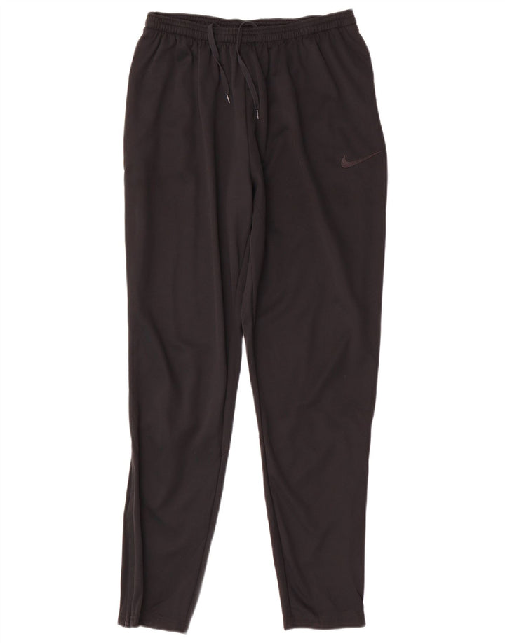 Męskie spodnie dresowe Nike Dri Fit Joggery, średni czarny poliester