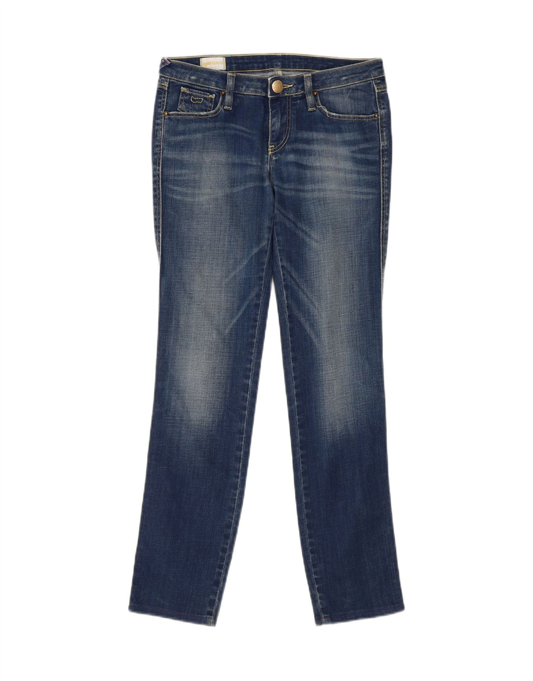 GAS Womens Slim Jeans W26 L30 Blue Cotton Vintage Gas and Second-Hand Gas from Messina Hembry 