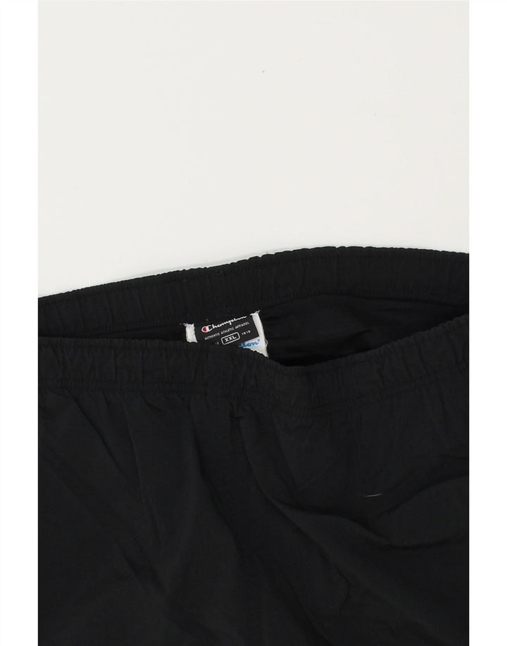 CHAMPION Mens Sport Shorts 2XL  Black Polyamide Vintage Champion and Second-Hand Champion from Messina Hembry 
