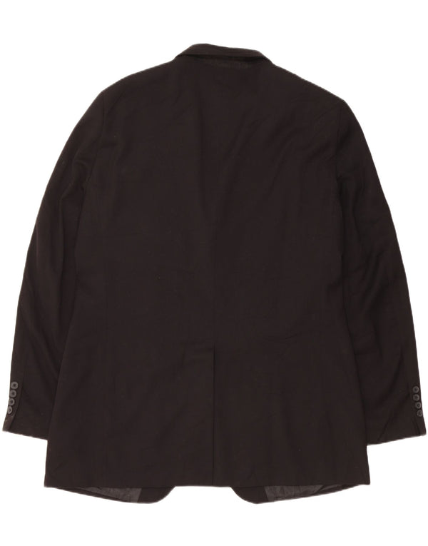 Męska marynarka zapinana na 2 guziki DOCKERS UK 42 XL, czarny poliester