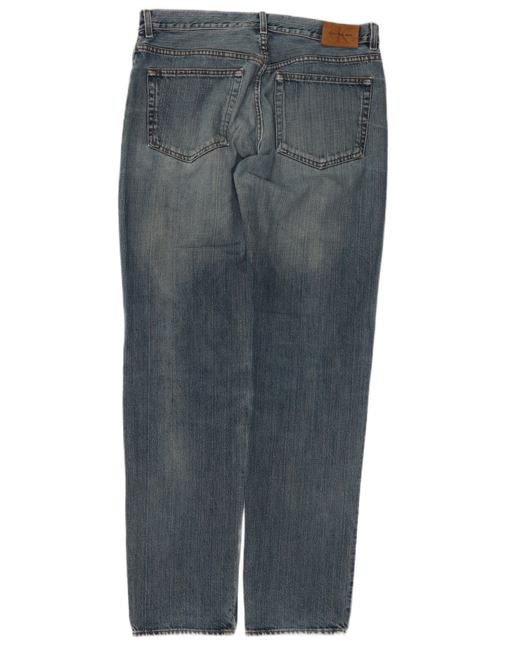 Damskie jeansy Calvin Klein W36 L34 Niebieskie bawełniane