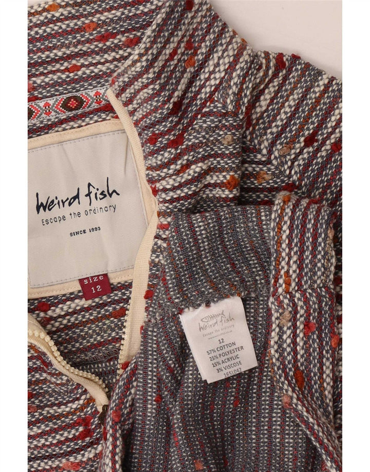 Sweter damski Weird Fish z zamkiem błyskawicznym, UK 12, średni, wielokolorowy