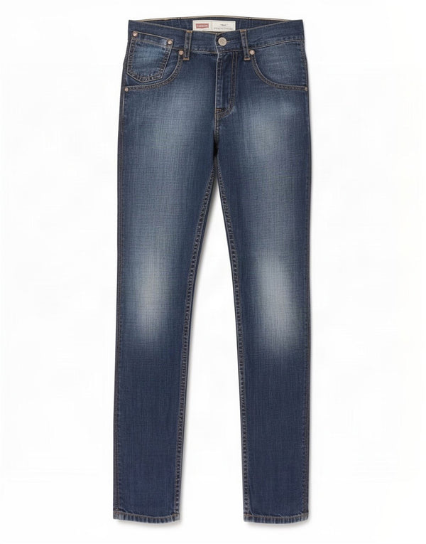 Levi's Boys 508 Zwężane dżinsy o regularnym kroju 11-12 lat W26 L27 Niebieska bawełna