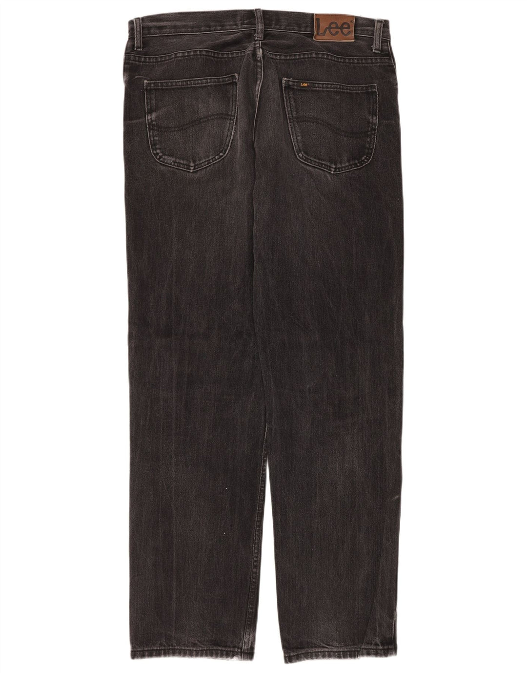 Męskie jeansy Lee Brooklyn Straight W36 L34, czarne, bawełniane