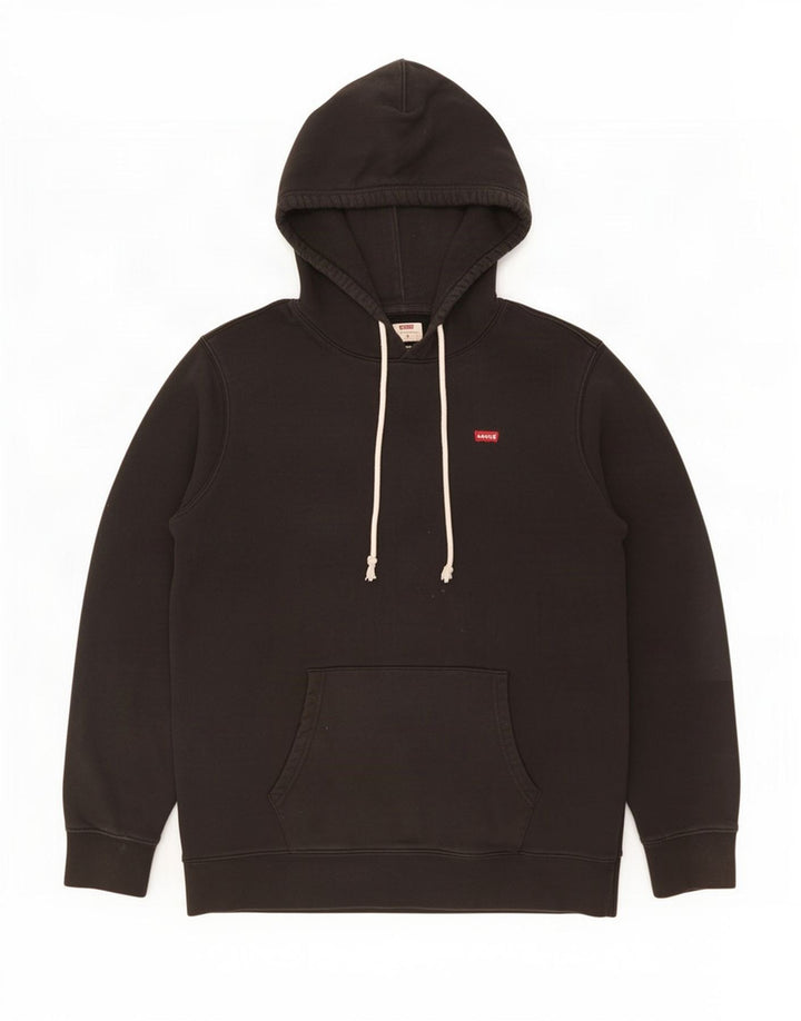 Męski sweter z kapturem Levi's, średni czarny, bawełniany