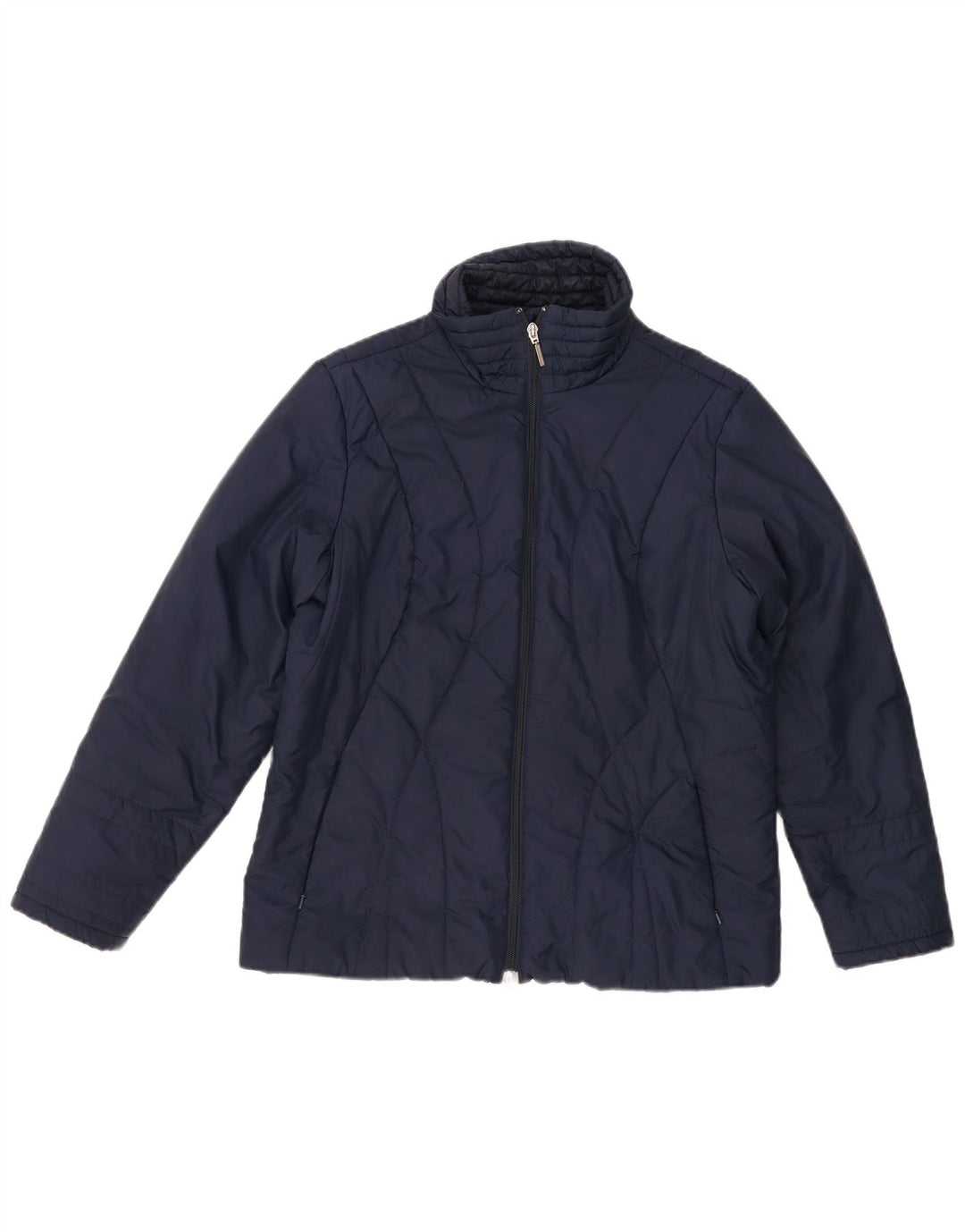 Damska ocieplana kurtka TOMMY HILFIGER UK 18 XL granatowa