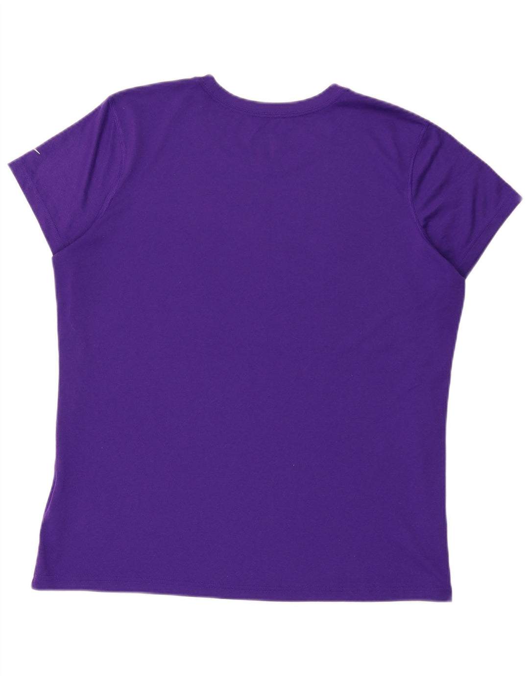 Męski T-shirt Nike Dri Fit z grafiką, top XL, fioletowy, poliester