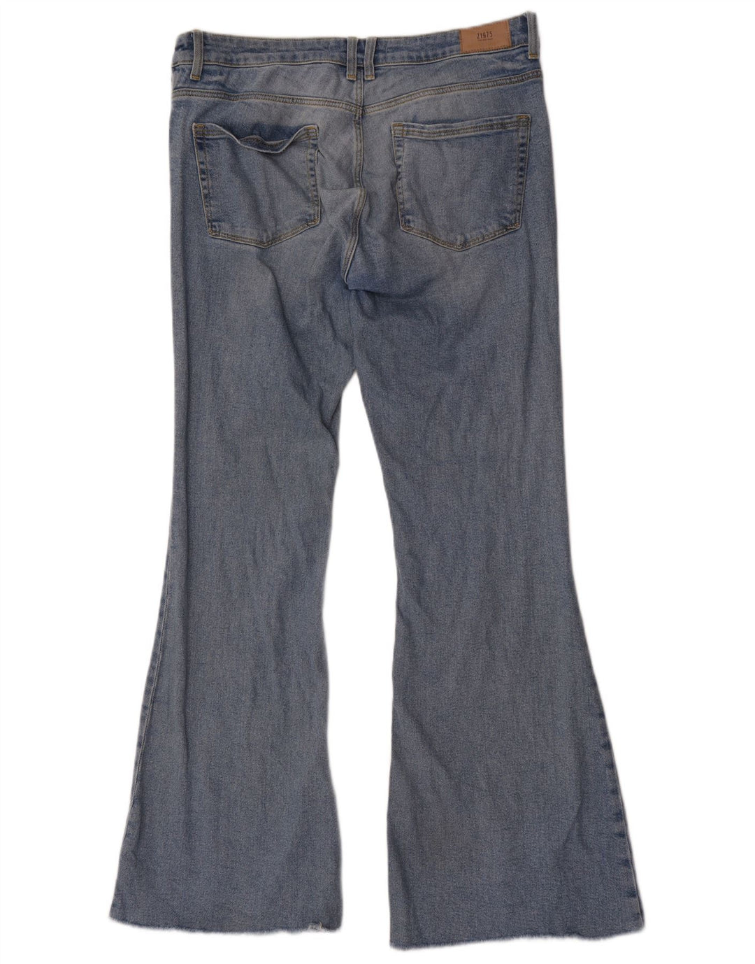 Damskie jeansy rozkloszowane Zara EU 42 Large W32 L34 Niebieskie
