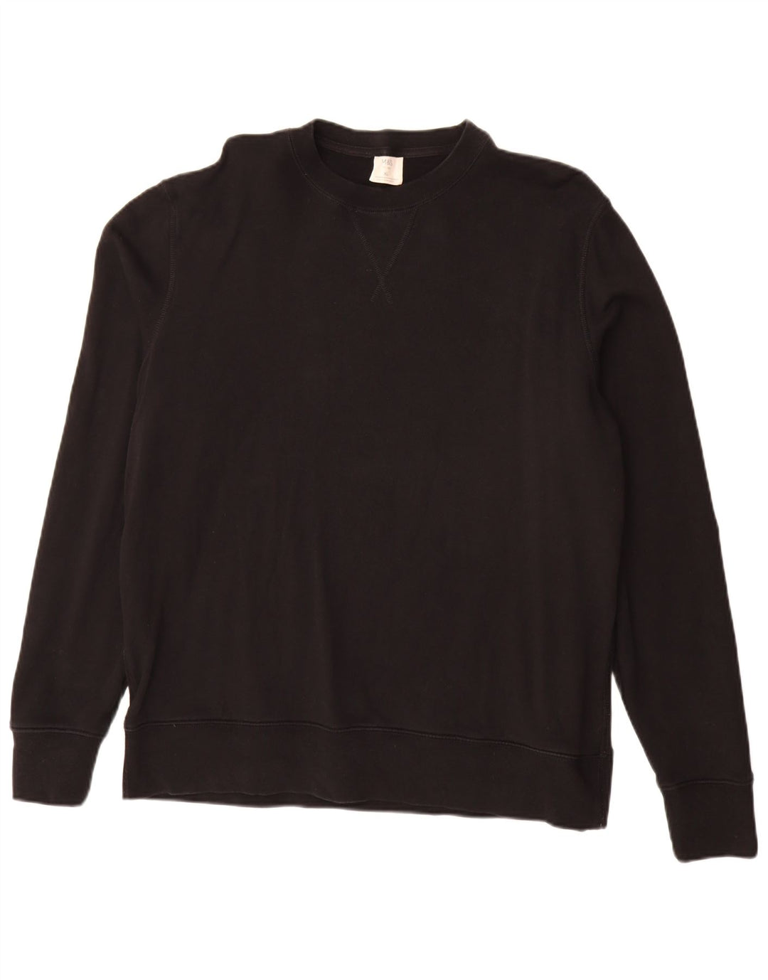 Marks & Spencer Męski sweter XL, czarny, bawełniany