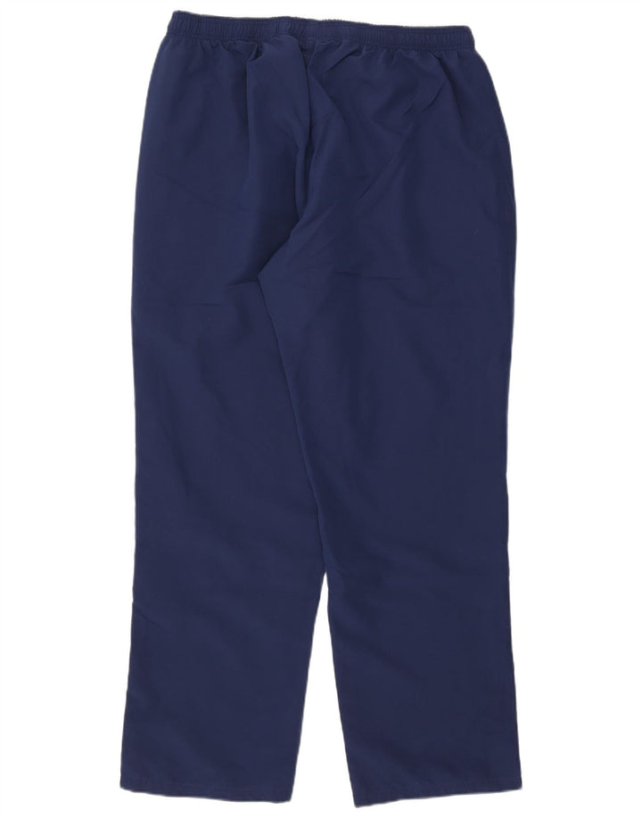 Męskie spodnie dresowe Adidas 2XL granatowe, poliestrowe