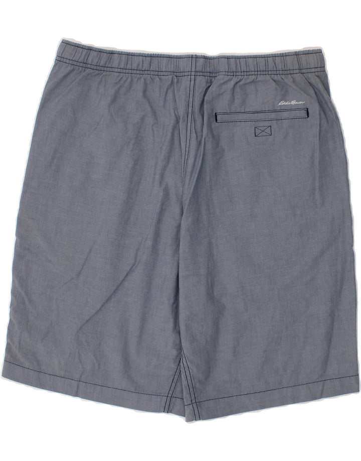 EDDIE BAUER Mens Shorts XL W38  Blue Cotton Vintage Eddie Bauer and Second-Hand Eddie Bauer from Messina Hembry 