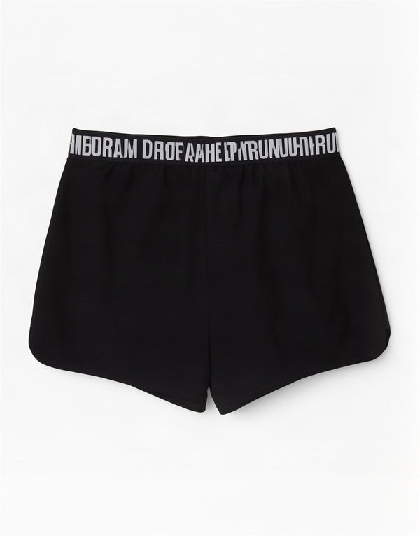 Damskie spodenki sportowe Under Armour Heat Gear o luźnym kroju UK 12, średnie czarne
