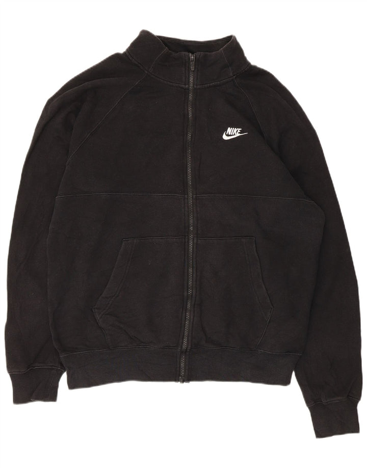 Kurtka męska dresowa Nike, średnia czarna, bawełniana