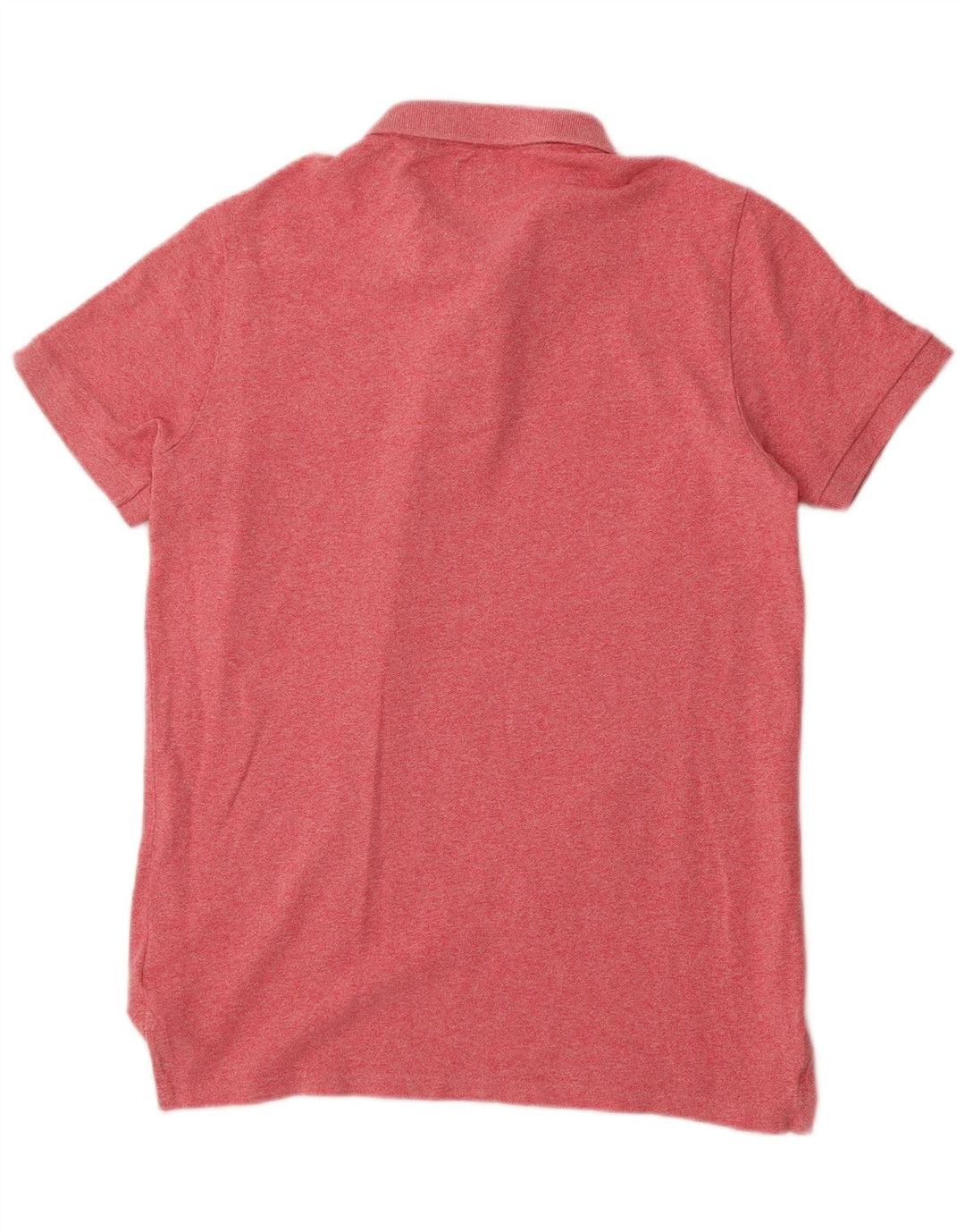 Męska koszulka polo Superdry, duża, różowa, bawełniana w plamki