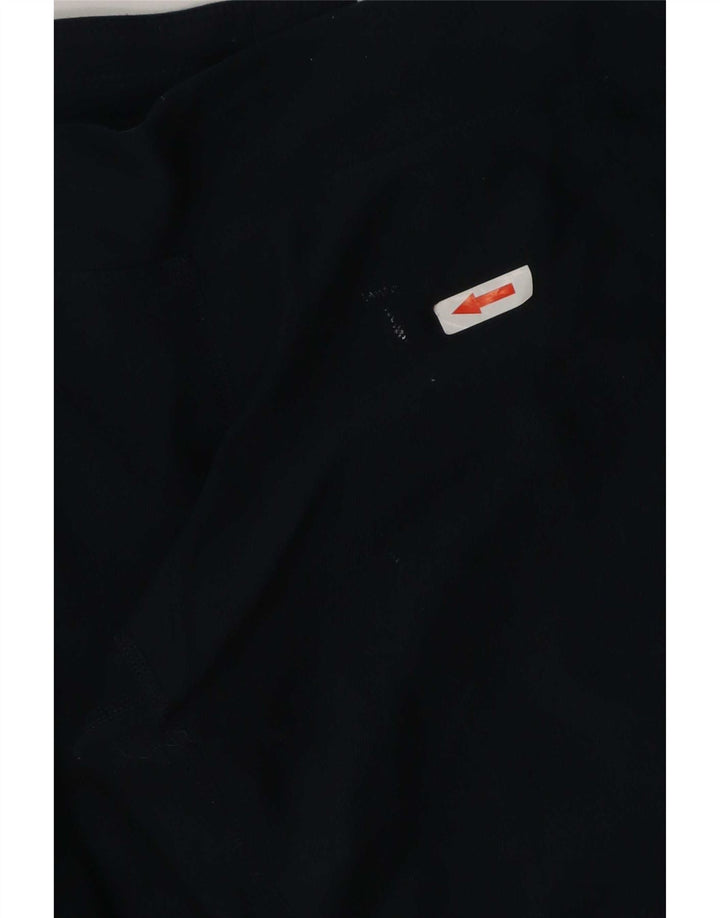 Damskie legginsy Nike Dri Fit Capri UK 10, małe, granatowe, poliestrowe
