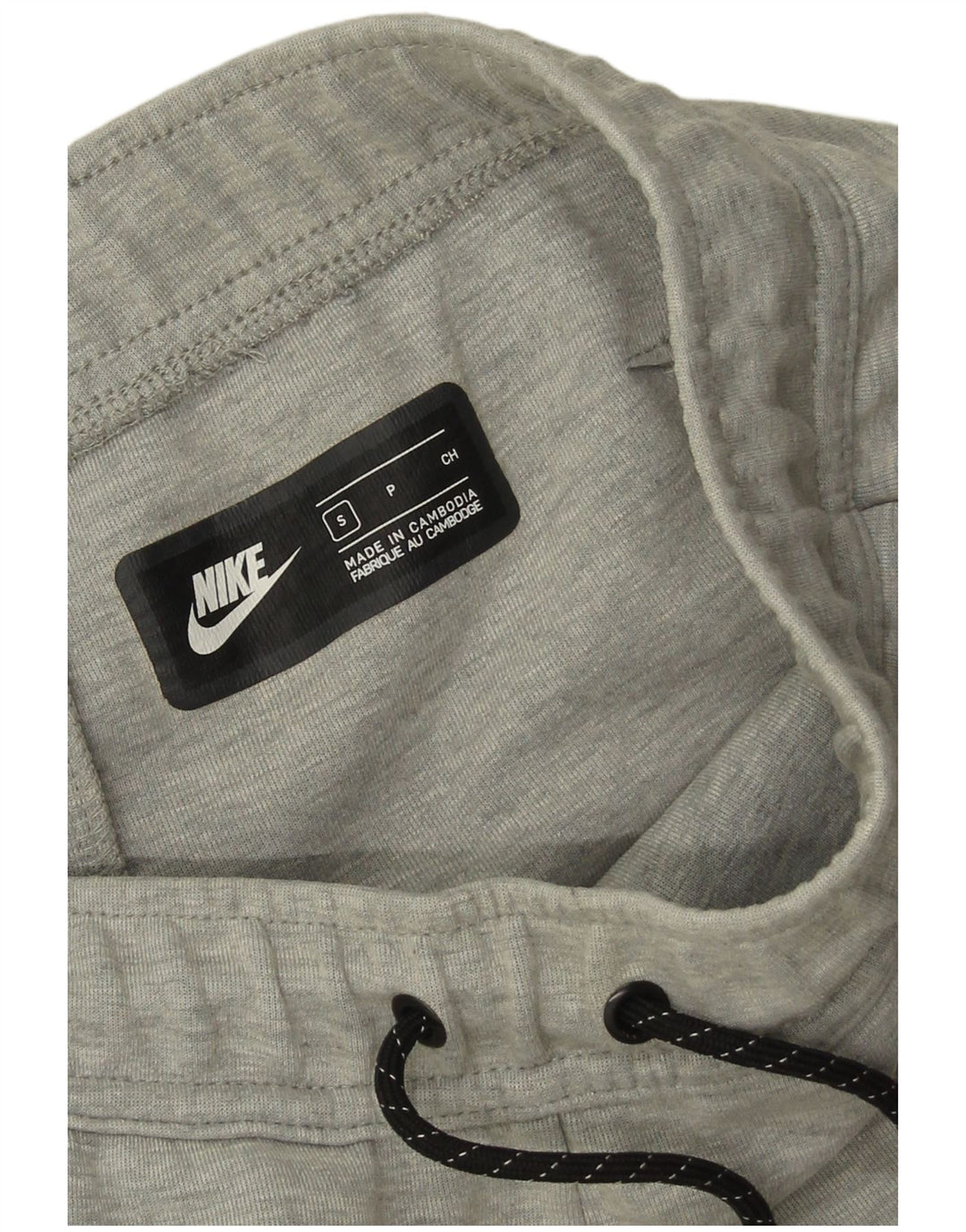 Męskie spodnie dresowe Nike, małe, szare, bawełniane