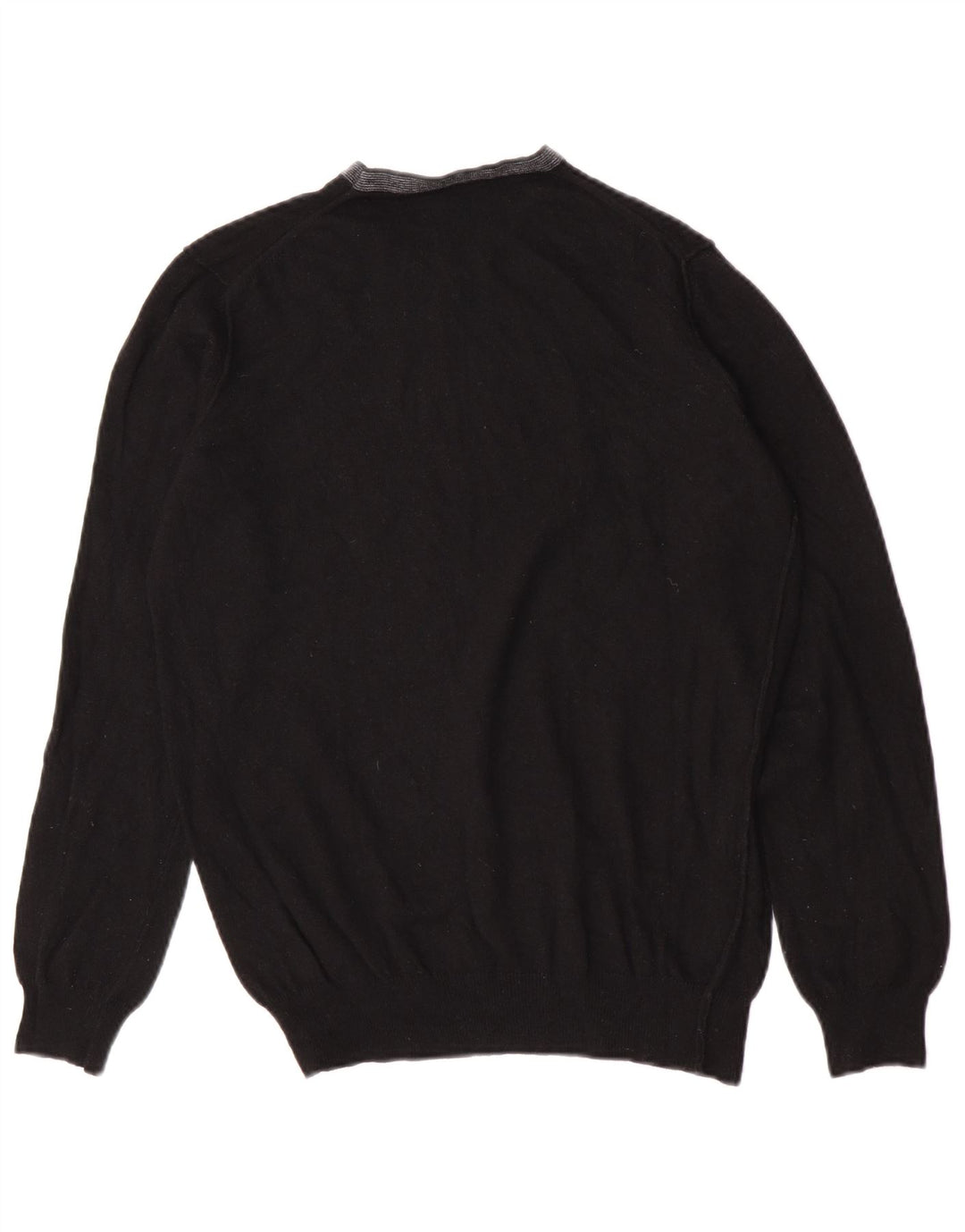 Męski sweter z okrągłym dekoltem Blauer, średni czarny