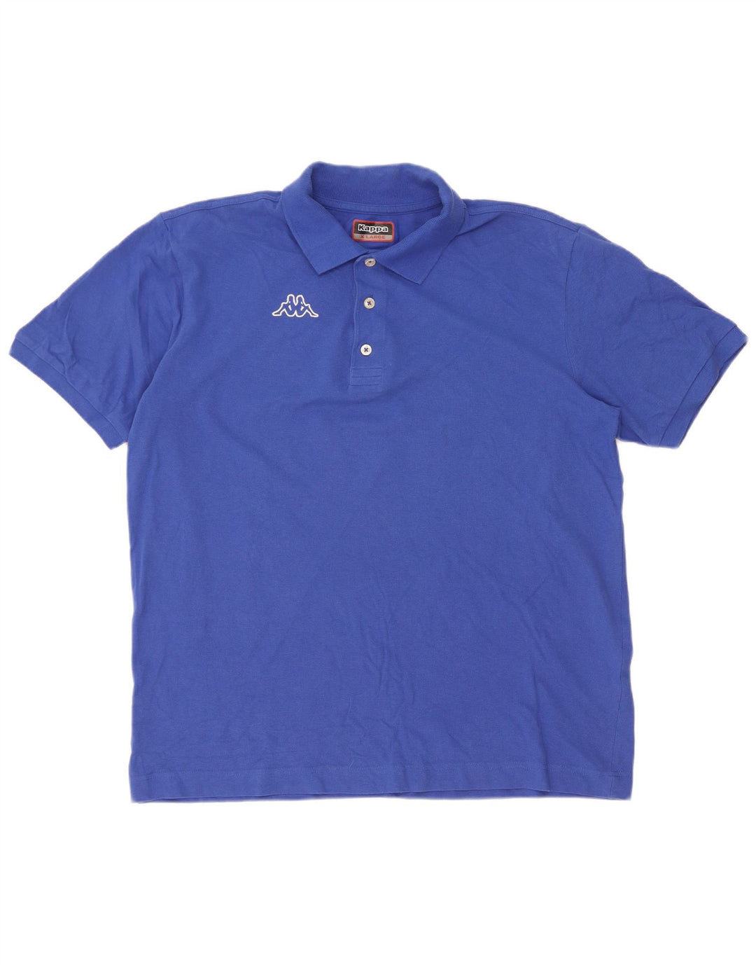 Męska koszulka polo Kappa XL, niebieska, bawełniana
