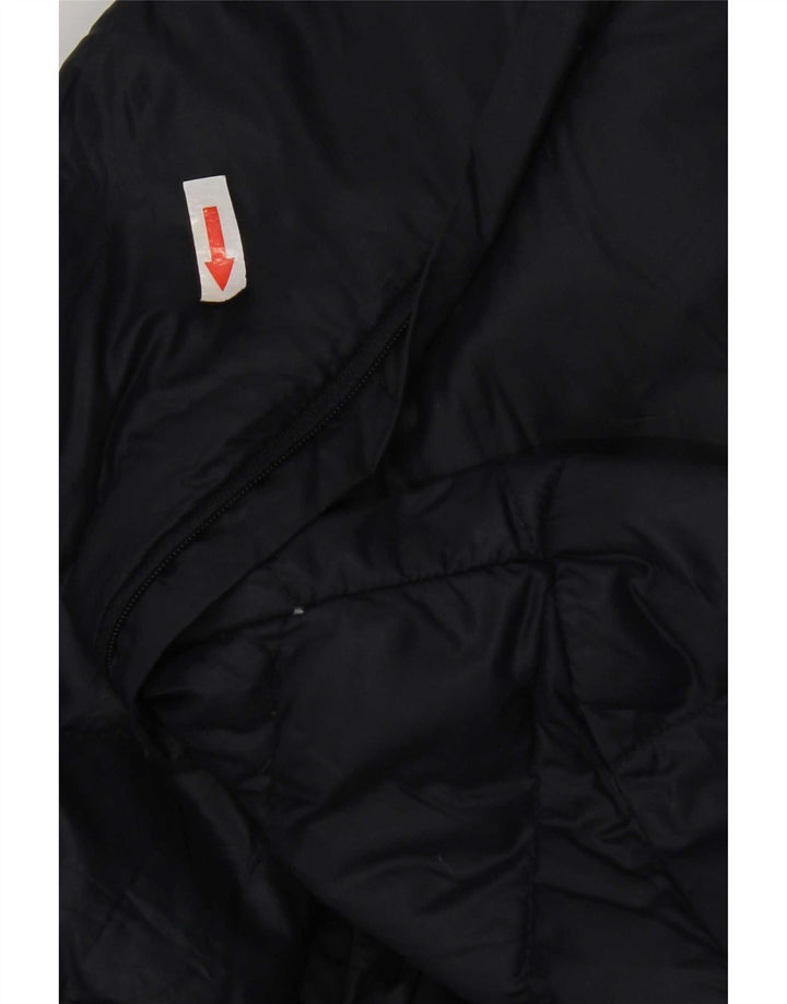 Damski płaszcz ocieplany Calvin Klein UK 16, duży, granatowy, nylon