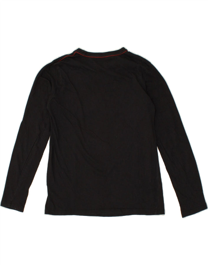 GUESS Boys Graphic Top Long Sleeve 13-14 Years Black Cotton Vintage Guess and Second-Hand Guess from Messina Hembry 