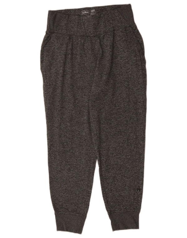 Damskie spodnie dresowe L.L.BEAN Joggers UK 6 XS Szary, nakrapiany poliester