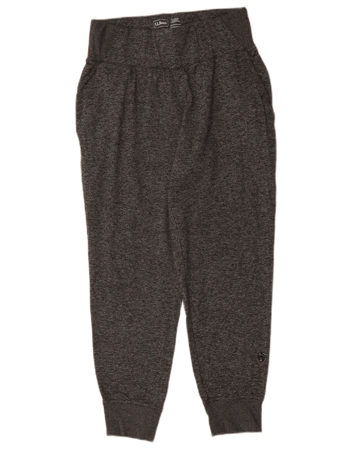 Damskie spodnie dresowe L.L.BEAN Joggers UK 6 XS Szary, nakrapiany poliester