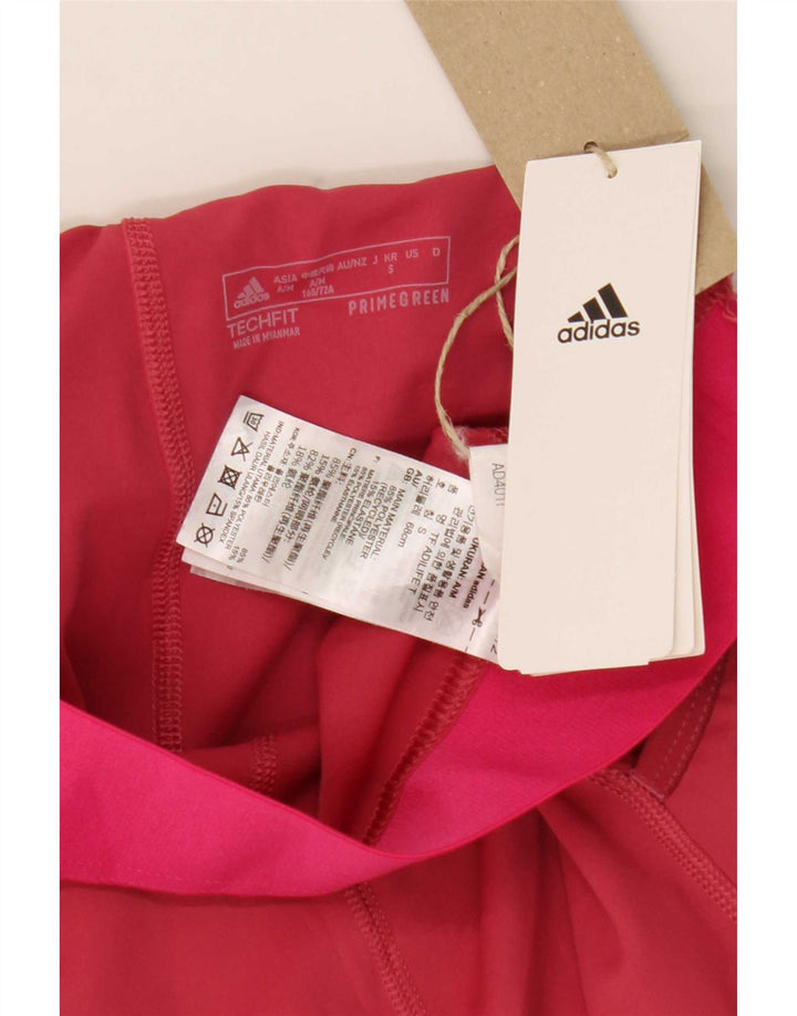 Damskie legginsy Adidas Graphic UK 8 Small Pink Polyester