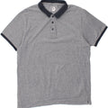 DACK'S Mens Polo Shirt 2XL Navy Blue Cotton Vintage Dack's and Second-Hand Dack's from Messina Hembry 