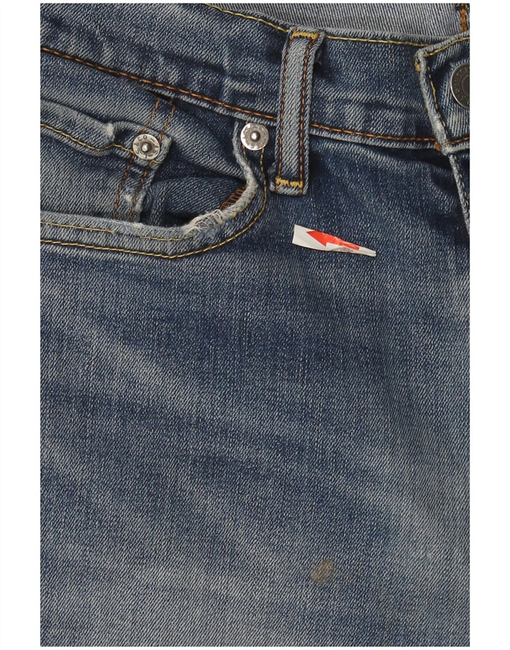 Męskie proste dżinsy Levi's W31 L34 Niebieskie bawełniane