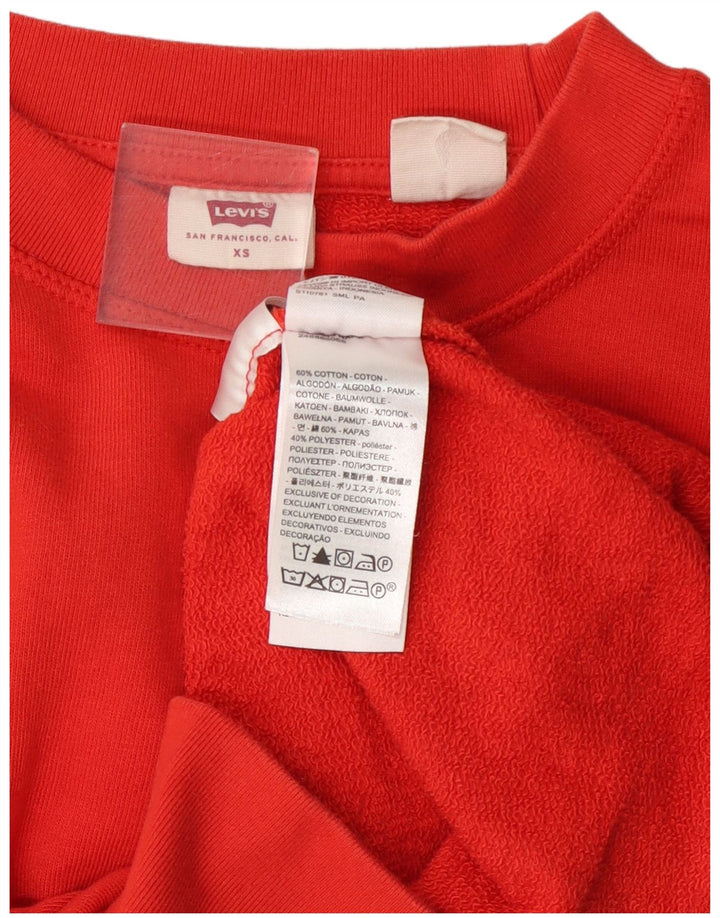 Męska bluza Levi's Sweter XS Pomarańczowa bawełna