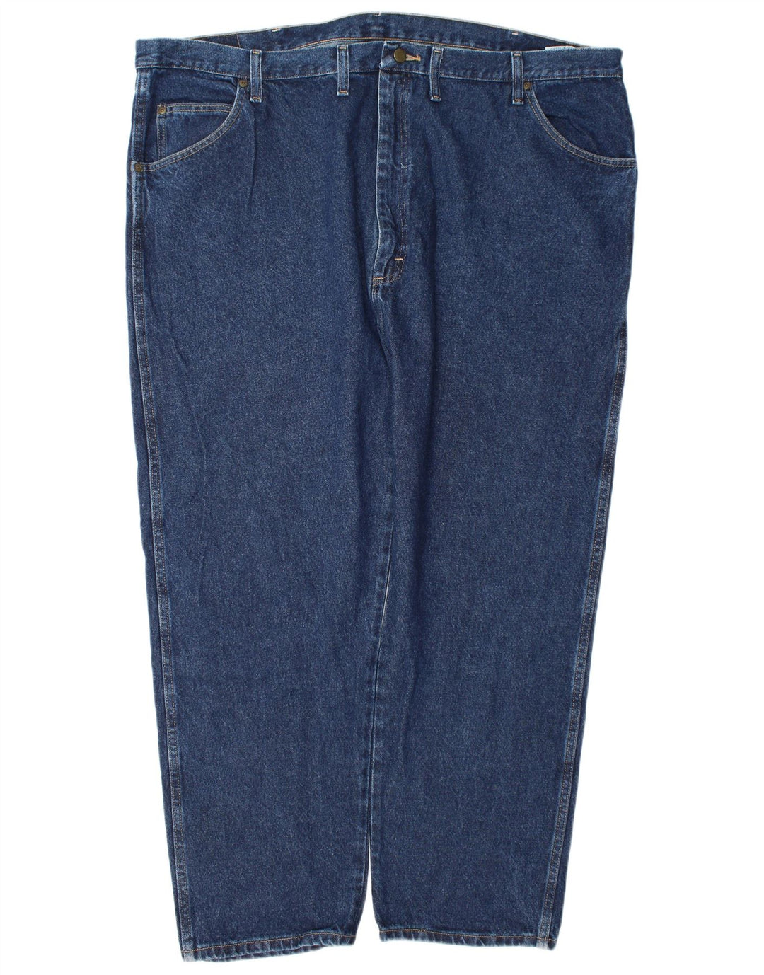 Męskie jeansy Wrangler o prostym kroju W48 L30, niebieskie, bawełniane