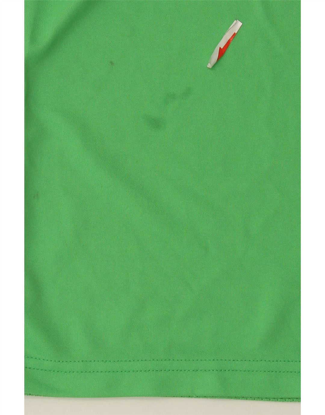 Męski T-shirt Nike Dri Fit Top, poliester w kolorze średniej zieleni, z blokami kolorów