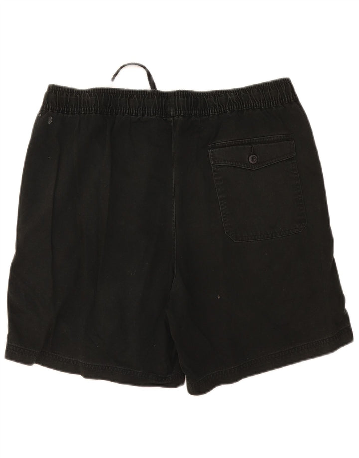 MARKS & SPENCER Męskie spodenki Chino, duże, W34, czarne, bawełniane