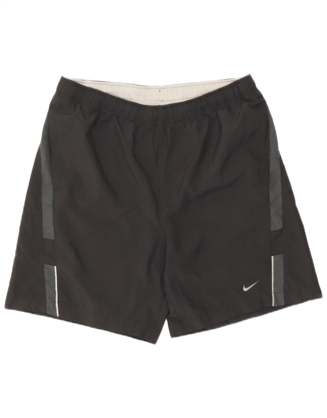 Męskie spodenki sportowe Nike, średniej wielkości, czarne, poliestrowe, sportowe