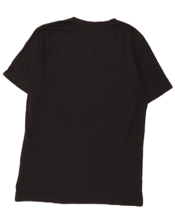 T-shirt męski Puma, mały, czarny, bawełniany