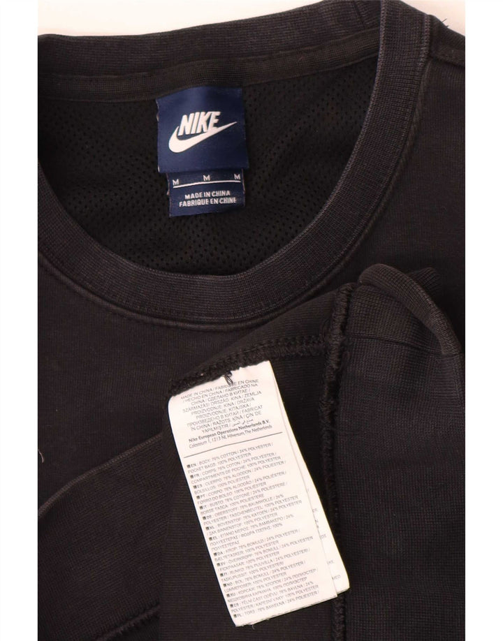 Męska bluza dresowa Nike, średnia czarna, bawełniana