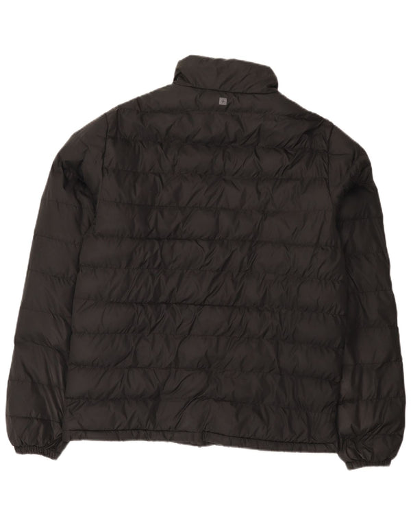 Męska ocieplana kurtka Mountain Warehouse UK 38, średni czarny nylon