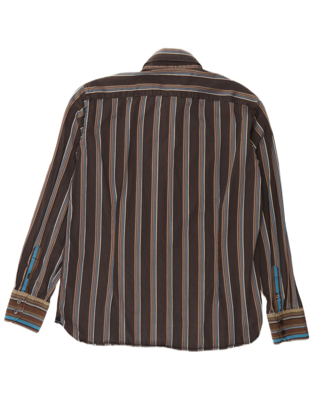 Koszula męska Ted Baker, rozmiar 5 XL, brązowa w paski