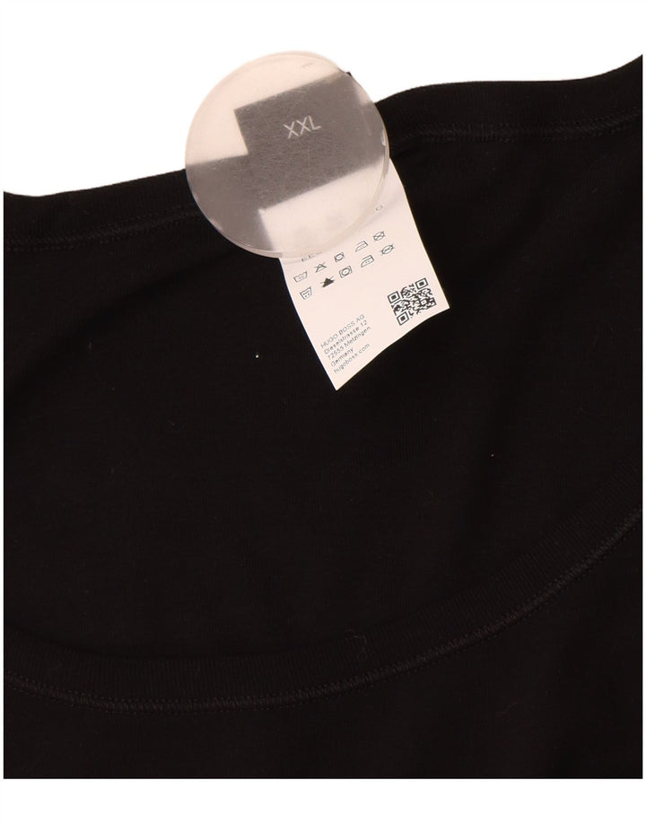 Męska kamizelka Hugo Boss 2XL, czarna, bawełniana
