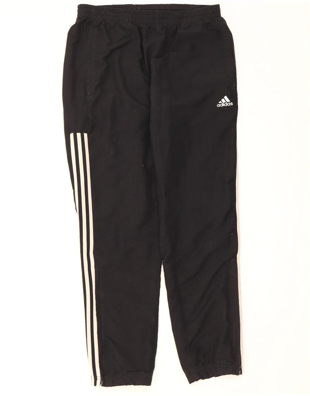 Adidas Męskie spodnie dresowe Joggery Średni czarny poliester z blokami kolorów