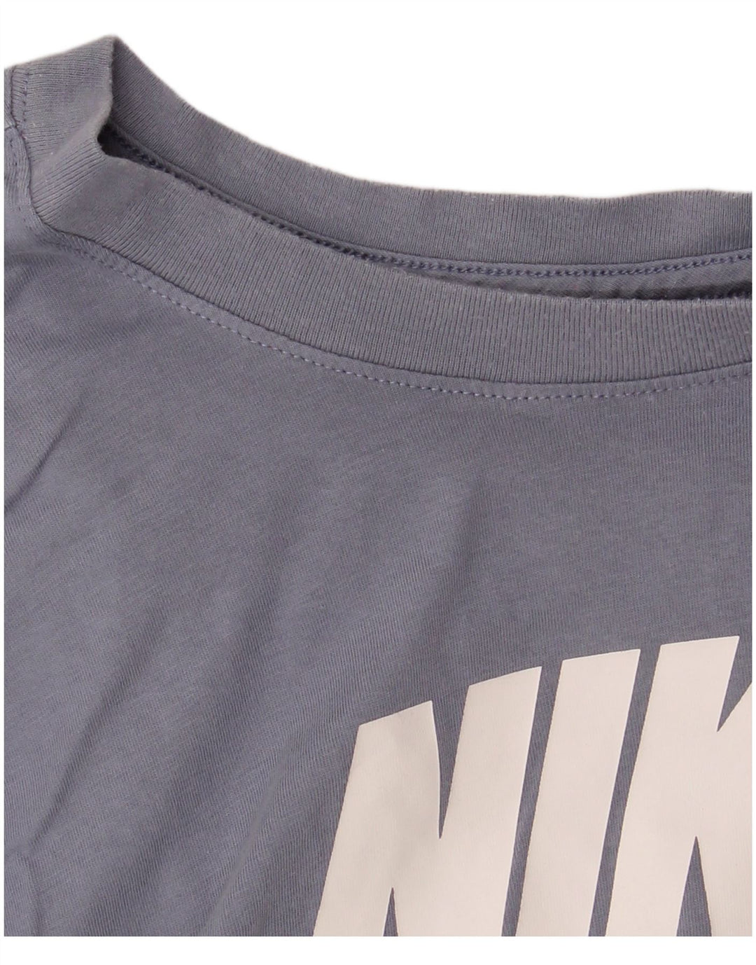 Męska koszulka z grafiką Nike, XL, niebieska, bawełniana