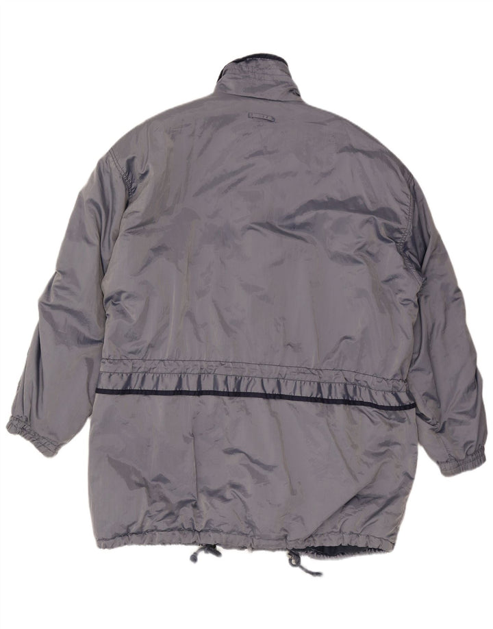 Męska kurtka wiatrówka SKILA UK 46 3XL Niebieski akryl