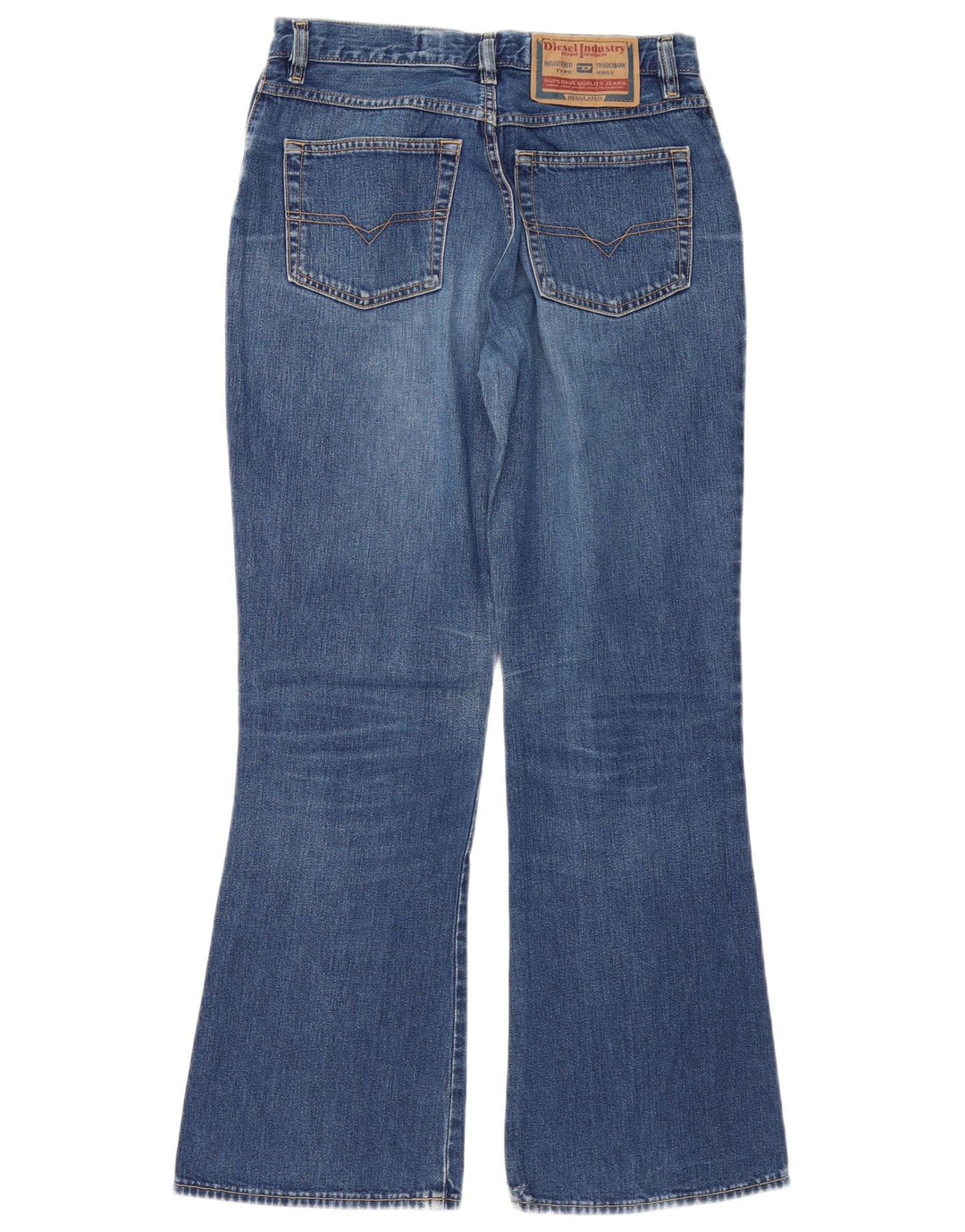 Damskie jeansy rozkloszowane Diesel W29 L29 Niebieskie